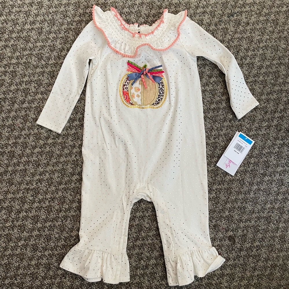 Pumpkin Fall baby toddler outfit